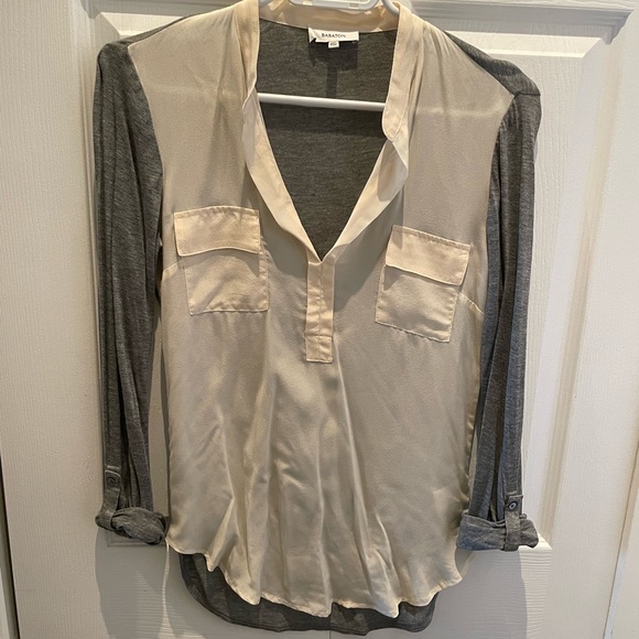 NWOT XXS XS Babaton Julien Top Blouse - Picture 2 of 9